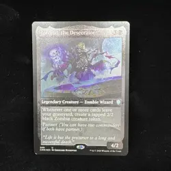 Tormod, the Desecrator (Foil Etched) #569 (NM) Commander Legends CMR Magic MTG - Image 1
