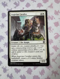 MTG - Argivian Cavalier - DMU - 004/281 - Image 1