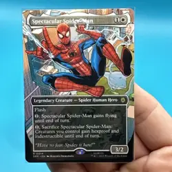 Spectacular Spider-Man (Borderless) Marvel's Spider-Man Regular NM MTG - Image 3