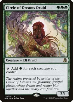 MTG - Circle of Dreams Druid - AFR - Magic the Gathering - Image 1