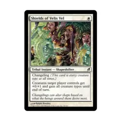 WOTC MtG Lorwyn Shields of Velis Vel (C) (Foil) VG - Image 1
