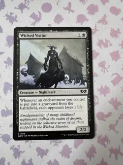 MTG - Wicked Visitor - WOE - 0118 - Image 1