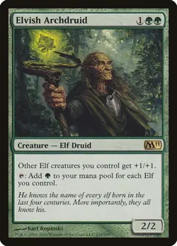 MTG - Elvish Archdruid - M11 - Magic the Gathering - Image 1