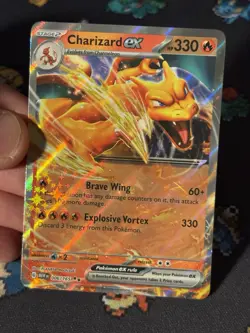 Pokemon Cards Charizard ex 006/165 Ultra Rare Pokemon 151 - (NM) - Image 2
