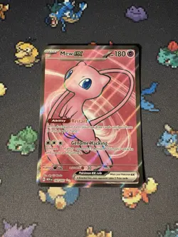 Pokemon Cards Mew ex 193/165 Secret Rare Pokemon 151 - (NM) - Image 1