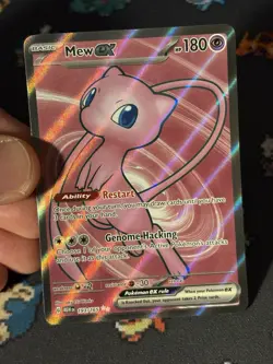 Pokemon Cards Mew ex 193/165 Secret Rare Pokemon 151 - (NM) - Image 2