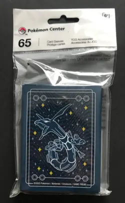 Rayquaza Among The Stars Sleeves X65 Holds Pokemon Cards Pokemon Centre 2023 NEW - Image 1