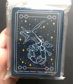 Rayquaza Among The Stars Sleeves X65 Holds Pokemon Cards Pokemon Centre 2023 NEW - Image 3