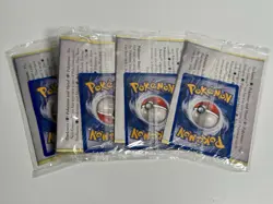 4 Sealed Pokemon Neo Genesis Marill #29 Wizards Of The Coast Star Promo Cards - Image 1