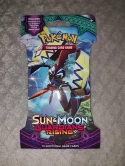Pokemon TCG: Sun and Moon Guardians Rising Sleeved 4 Pack Complete Art Set - Image 5