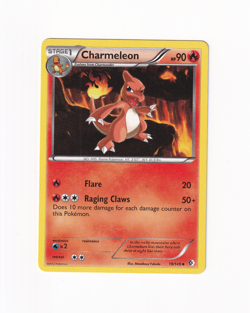 Charmeleon 19/149 Boundaries Crossed B&W Regular Pokemon Moderately Played MP - Image 1