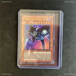 Yugioh Toon Summoned Skull SRL-073 Ultra Rare Unlimited Edition NM - Image 1