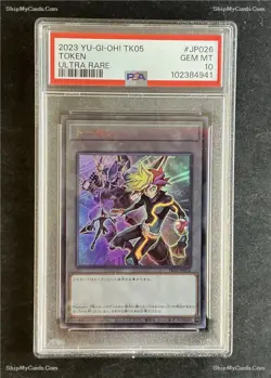 Yugioh Playmaker TK05-JP026 Ultra Rare Card Vol.5 - PSA 10 - Image 1