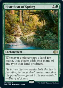 MTG - Heartbeat of Spring - Double Masters - Light Play - Normal - Image 1