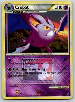 Crobat - 14/95 (League Promo) Promo League & Championship Cards 014/095 NM - Image 1
