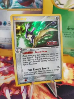 Pokemon Karte Card Delcatty Enekoro Ex Power Keepers Reverse Stamp Holo Exc- - Image 1