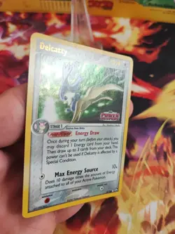 Pokemon Karte Card Delcatty Enekoro Ex Power Keepers Reverse Stamp Holo Exc- - Image 3