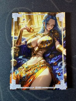 Dancer Vivi Diamond Card Metal Beautiful Waifu Doujin Case Prize One Piece - Image 1
