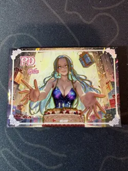 Birthday Vivi Diamond Card Metal Beautiful Waifu Doujin Case Prize One Piece - Image 1