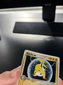 Raichu ex 98/100 Holo Rare EX Sandstorm 2003 Pokemon Card Played - Image 3