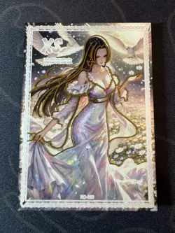 Goddess Hancock Diamond Card Metal Beautiful Waifu Doujin Case Prize One Piece - Image 1