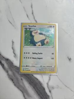 Pokemon TCG Snorlax Rare Promo + Vintage Base Set Cards - Image 2