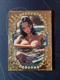 Goddess Hancock Diamond Card Metal Beautiful Waifu Doujin Case Prize One Piece - Image 1