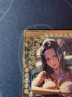 Goddess Hancock Diamond Card Metal Beautiful Waifu Doujin Case Prize One Piece - Image 2