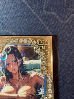 Goddess Hancock Diamond Card Metal Beautiful Waifu Doujin Case Prize One Piece - Image 3