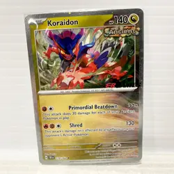 Koraidon 119/162 EB Games Stamped Promo - Sealed - Pokemon Card - Image 1