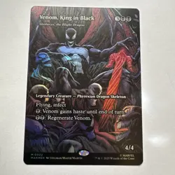 Magic the Gathering - Venom, King in Black (Borderless) (MAR) (FOIL) #22 - Image 1