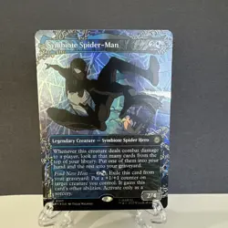 Symbiote Spider-Man (Borderless) - Marvel’s Spider-Man (SPM) - FOIL - NM - Image 1