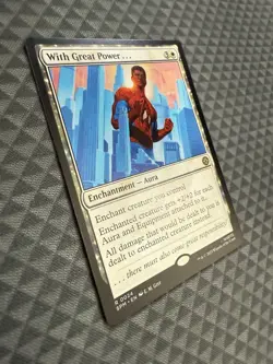 MTG With Great Power. #0024 Rare Marvel’s Spider-Man (SPM) - Image 2