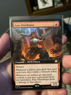 Pain Distributor (Extended Art) Commander: March of the Machine Regular - Image 1