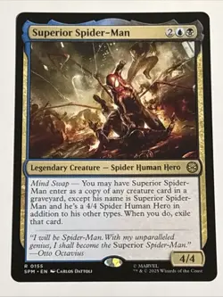 MTG Universes Beyond: Spider-man Superior Spider-Man 0155 NM Rare - Image 1