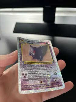 Gengar Reverse Holo 11/110 Legendary Collection 2002 Pokemon Card Heavily Played - Image 3