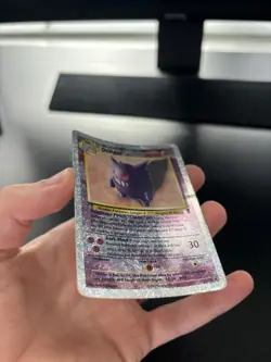 Gengar Reverse Holo 11/110 Legendary Collection 2002 Pokemon Card Heavily Played - Image 4