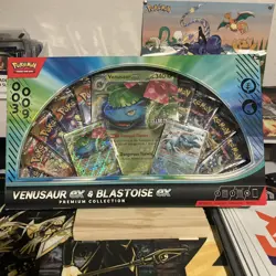 Pokemon TCG Venusaur ex & Blastoise ex Premium Collection Sealed free shipping - Image 1