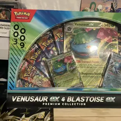 Pokemon TCG Venusaur ex & Blastoise ex Premium Collection Sealed free shipping - Image 2