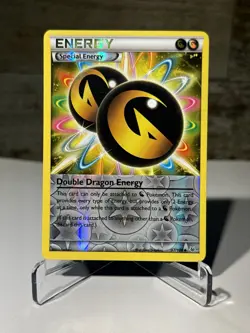 Double Dragon Energy 97/108 Reverse Holo- NM- Roaring Skies- Pokemon - Image 1