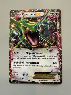 Pokemon TCG Rayquaza EX XY XY66 Promo (LP) - Image 1