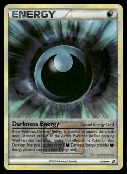 Pokemon Tcg Darkness Energy [League] #79 Pokemon Undaunted LP - Image 1