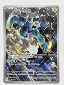 Pokemon TCG Thundurus SVP209 Black Bolt ETB Scarlet & Violet Black Star Promo - Image 1