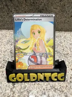 Pokemon Lillie's Determination SIR 184/132 Mega Evolution ENGLISH Pack Fresh - Image 1