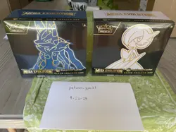 Pokemon TCG Mega Evolution Pokemon Center Exclusive ETB Set of 2 Factory Sealed - Image 1