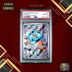 🇫🇷 CARAPUCE PSA 10 - COURONNE STELLAIRE 148/142 FR SCR EV Carte Pokemon 🇫🇷 - Image 1