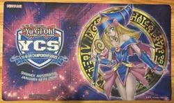 Yu-Gi-Oh! Black Magician Girl Playmat 2014 Sydney YCS Limited Used From Japan - Image 5