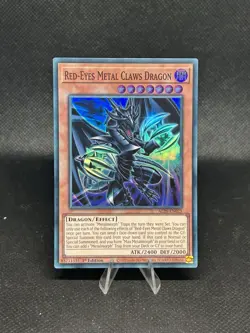 Yu-Gi-Oh! ALIN-EN025 - Red-Eyes Metal Claws Dragon - 1st edition - Super Rare - Image 1