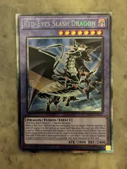 Yugioh! TCG - Red-Eyes Slash Dragon - Starlight Rare - 2025 Mega-Pack MP25-EN031 - Image 1