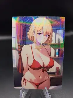 Cha Hae-in Solo Leveling Anime Waifu Card Doujin ACG Goddess Holo - Image 1